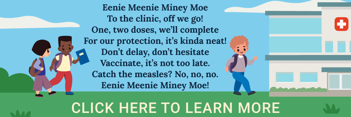 banner - Measles Eeenie Meanie Miney Moe